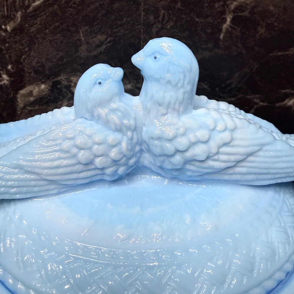 WESTMORELAND GLASS Love Birds Dish Decor - Picture 8 of 16